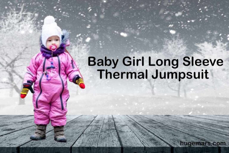 Baby Girl Long Sleeve Thermal Jumpsuit