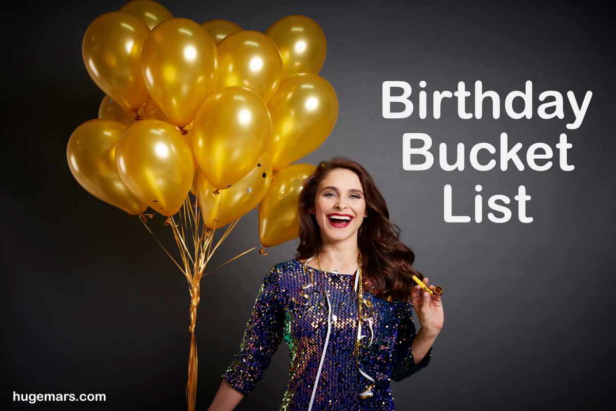 birthday bucket list 